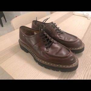 Bally 9.5 chunky dress shoes brown
